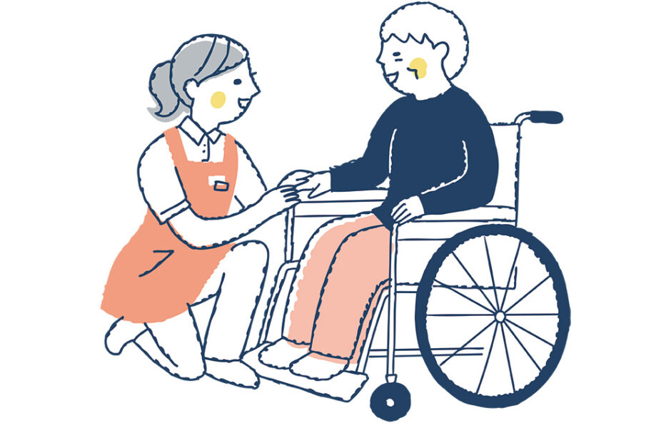 特定技能の受け入れが可能な介護施設で働くスタッフ
